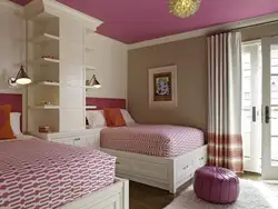 Girl's bedroom interior