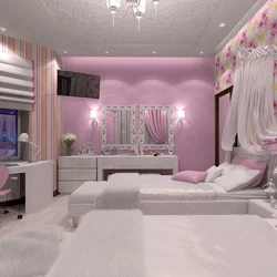 Girl's bedroom interior