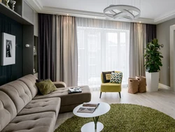 How To Choose The Right Curtains For The Living Room According To The Color Of The Interior