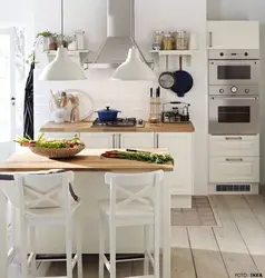 IKEA üslubunda mətbəx şəkli