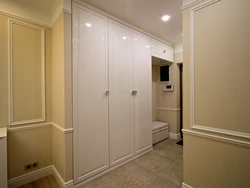 Hallway cabinets gloss photo