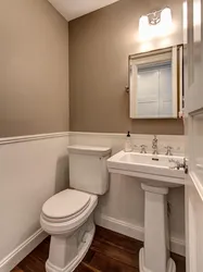 Photo Of The Baseboard In The Bathroom