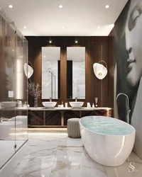 Premium bathroom interior