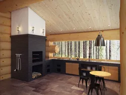 Sauna photo with kitchen