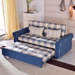 Double Folding Sofas With Sleeping Place Photo