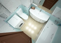 Photo of a combined bathtub and toilet before and after