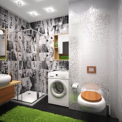 Fusion bathroom interior
