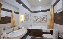 Дызайн ваннага пакоя як у гатэлі