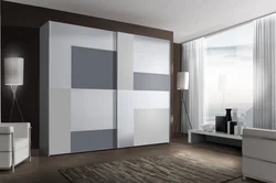 Facades Of Sliding Wardrobes In The Living Room Photo