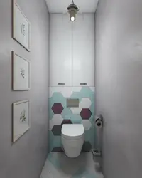 Interior of only toilet without bathtub photo