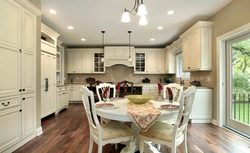 Spot light in the kitchen photo