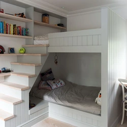 Sleeping place for children photo