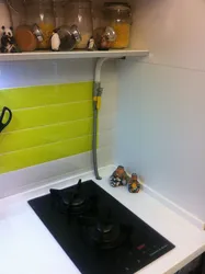 Gas hose in the kitchen photo ideas