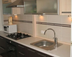 Gas hose in the kitchen photo ideas