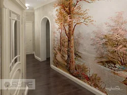 Modern photo wallpaper for the hallway photo