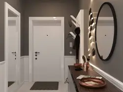 Design Of A Hallway From Which Doors To All Rooms