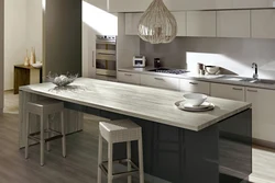 Countertop ошхона дар дохили ошхона