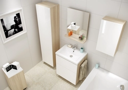 Wall mounted bath cabinets photos