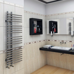 Water heated towel rail for bathroom photo