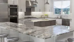 Granite in the kitchen interior photo