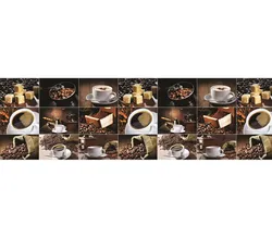 Photo panel for kitchen coffee