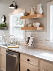 Kitchen Sink Against The Wall Photo
