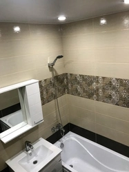 Bathroom renovation with turnkey panels photo