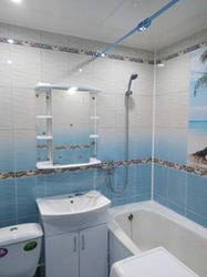 Bathroom renovation with turnkey panels photo