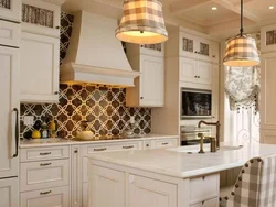 Interior Of Aprons In A Small Kitchen