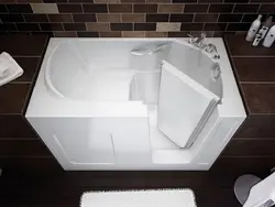 Дызайн з ваннай 120