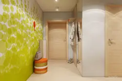 Wallpaper for a small narrow hallway photo