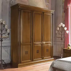 Драўляныя шафы для спальняў фота