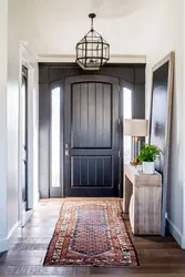 Hallway opposite the front door design