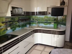 Burchak oshxonalari uchun fotosurat oshxona apron