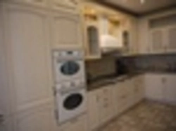 Bright kitchens with built-in appliances photo