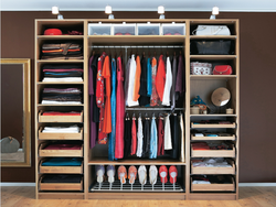 Storage in the dressing room photo