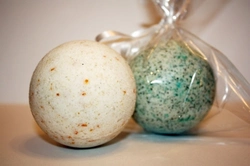 Photo of bath bombs at home