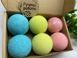 Фота бомбачак для ваннаў у хатніх умовах