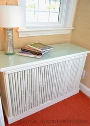 Heating radiators for the kitchen photo