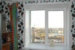 Откос окна на кухне фото