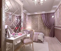 Photo of women's bedroom interior photo
