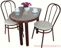 Models of kitchen tables, photos of kitchen tables