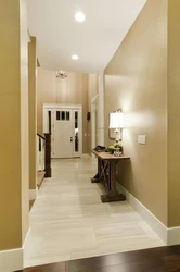 Living Room And Hallway Floor Design