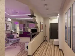 Interior Hallway Kitchen In Khrushchev