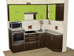 Small-sized economy kitchens corner photos