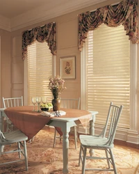 How To Decorate A Window With Blinds In The Kitchen Photo