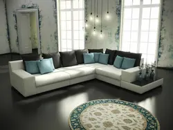 Corner modular sofas for living room photo