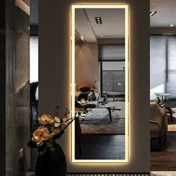 Mirrors for hallway with lighting photo