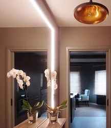 Mirrors for hallway with lighting photo
