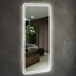 Işıqlandırma Fotoşəkili Ilə Koridor Üçün Güzgülər